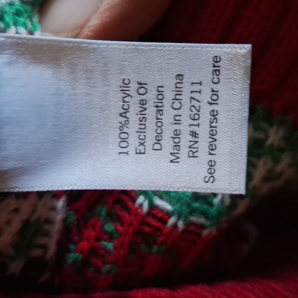 NWOT Ugly Christmas Sweater - Christmas Cow with Drink Holder XL - Picture 6 of 7